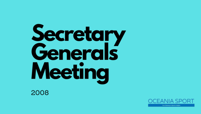 Secretary Generals Meeting