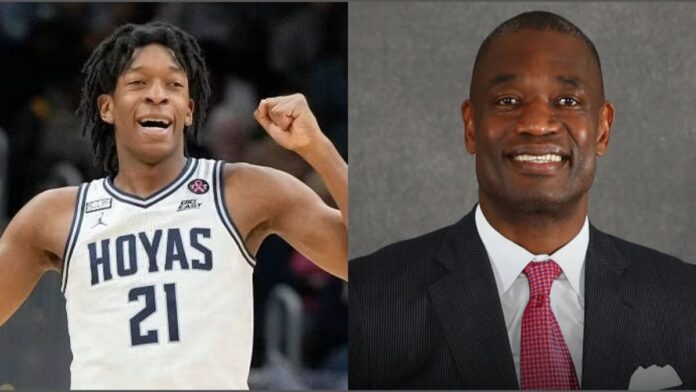 Image of Ryan Mutombo with his father Dikembe Mutombo